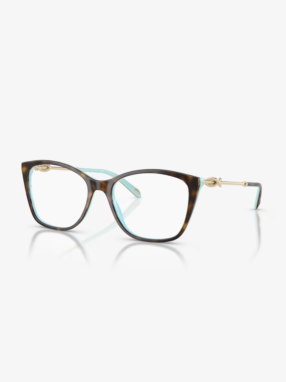Tiffany & CO Havana On Tiffany Blue Eyeglasses TF2160B